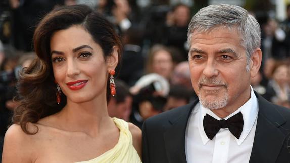 Amal y George Clooney.