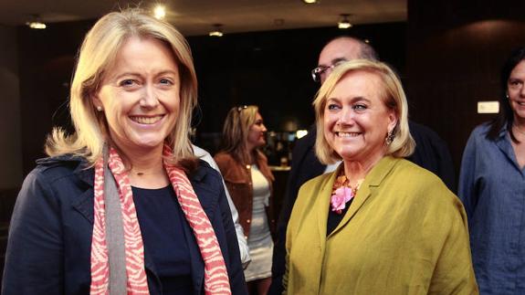 Cristina Coto y Mercedes Fernández.