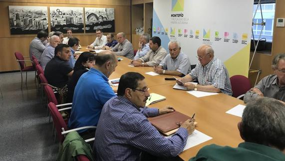 Reunión de la Comisión Regional del Montepío de la Minería.