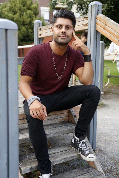 Javier Moros García, 'Javo', en Lugones. 