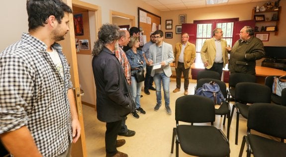 Comparecencia de la plataforma en el Club de Cultura. 