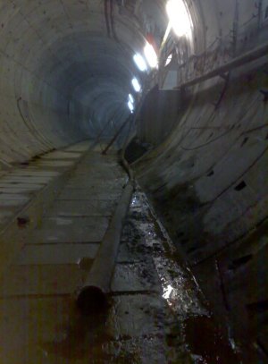 El letargo del túnel del metrotrén
