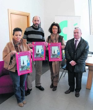 La presentación de ayer de la obra teatral. ::
E. C.