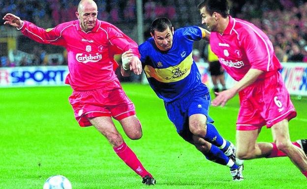 Javi Moreno en Dortmund.