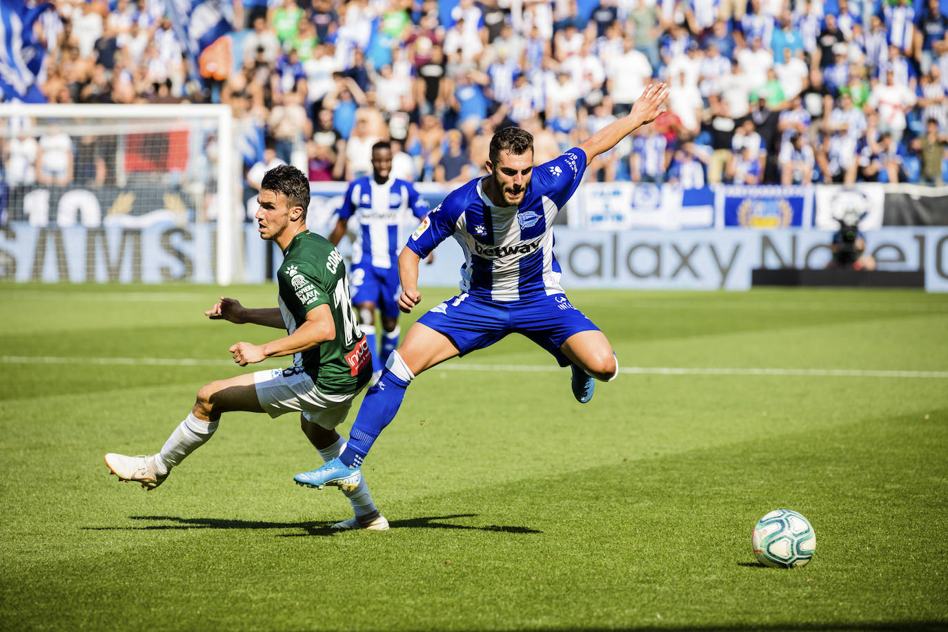 Las mejores fotos del encuentro de la segunda jornada de LaLiga disputado en el estadio de Mendizorroza