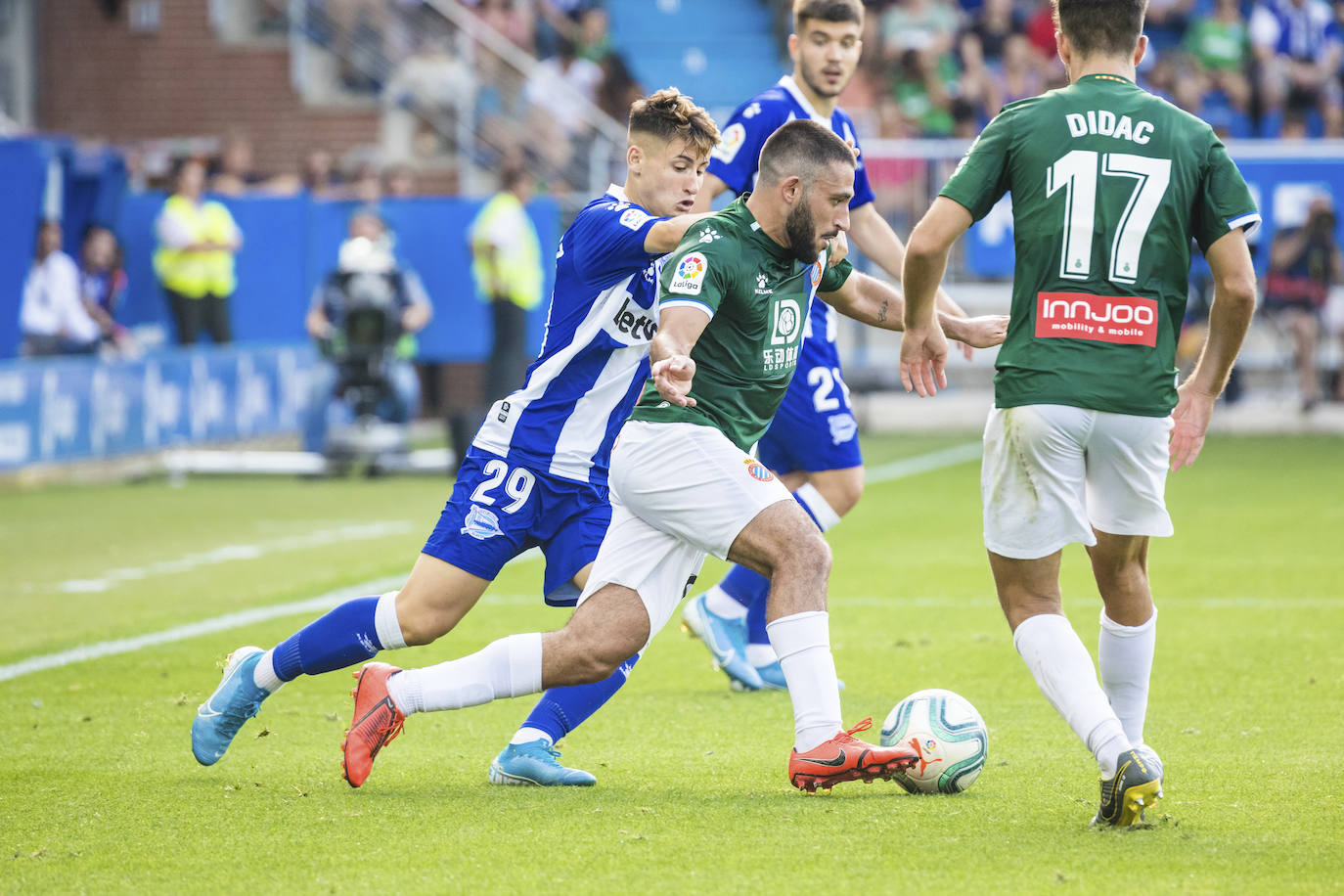 Las mejores fotos del encuentro de la segunda jornada de LaLiga disputado en el estadio de Mendizorroza