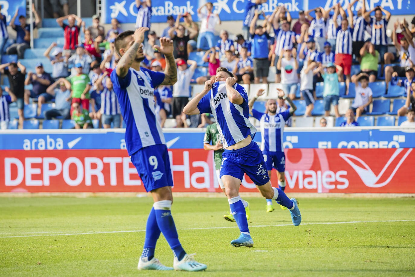 Las mejores fotos del encuentro de la segunda jornada de LaLiga disputado en el estadio de Mendizorroza