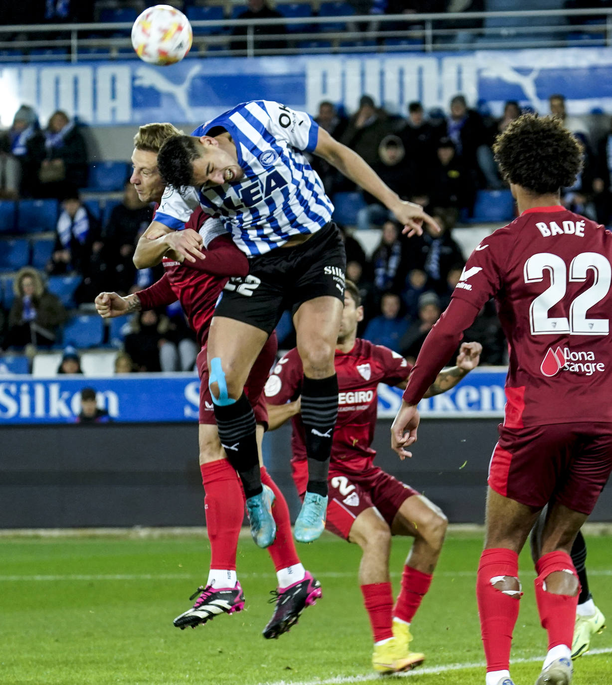 Fotos: Las imágenes del Alavés- Sevilla