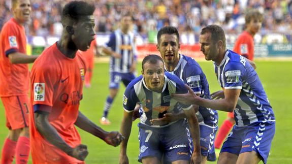 En Vitoria, el Barça B ganó por 2-3. 