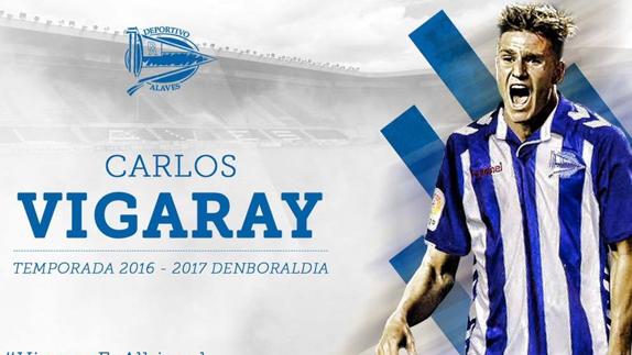 Carlos Vigaray, el nuevo fichaje del conjunto albiazul