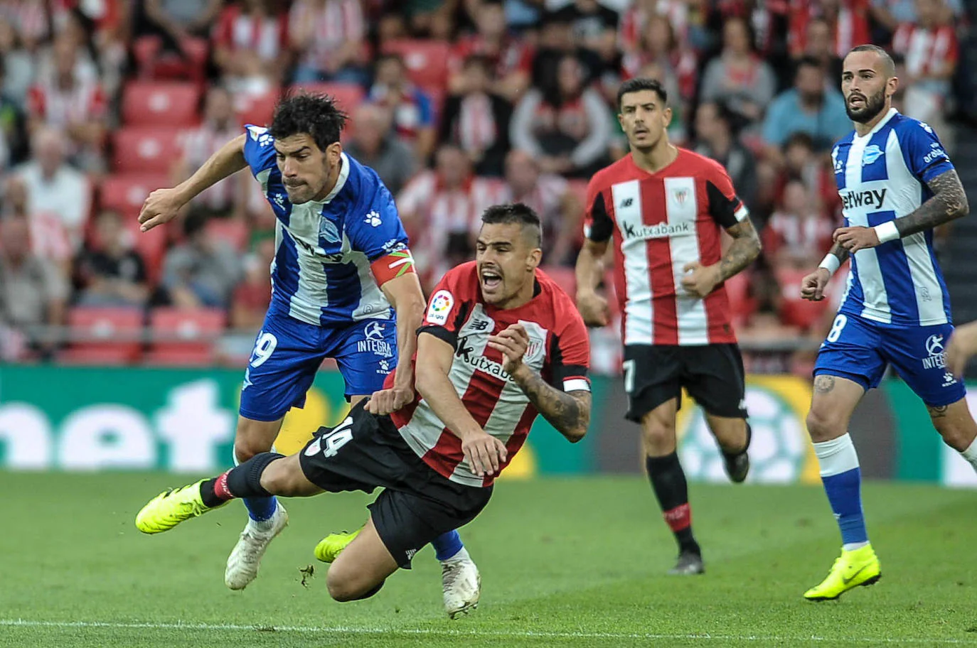 El derbi Athletic-Alavés.