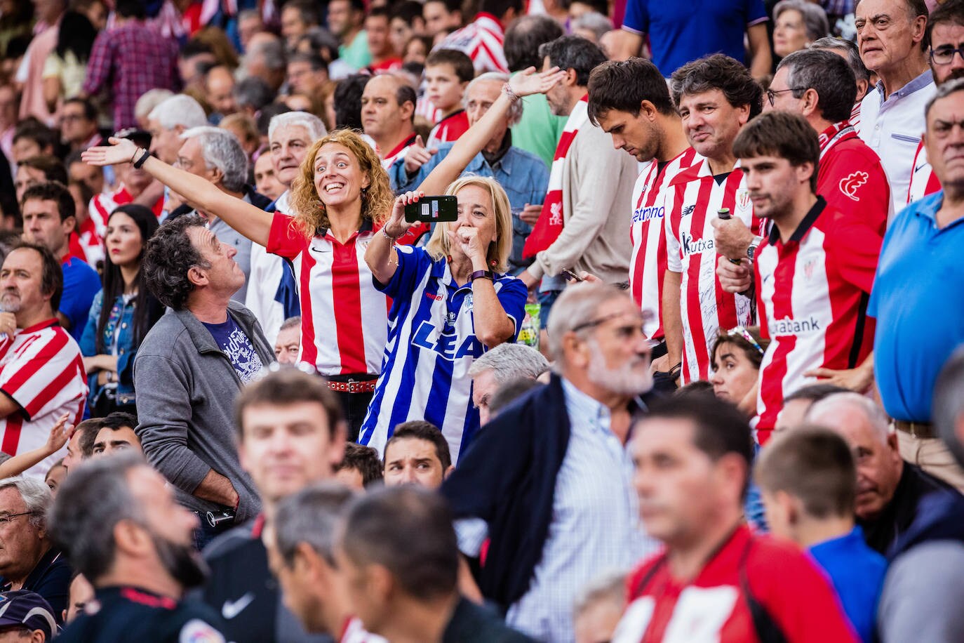 El derbi Athletic-Alavés.