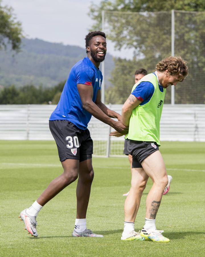 Positivismo en los entrenamentos previo al duelo ante el Sevilla