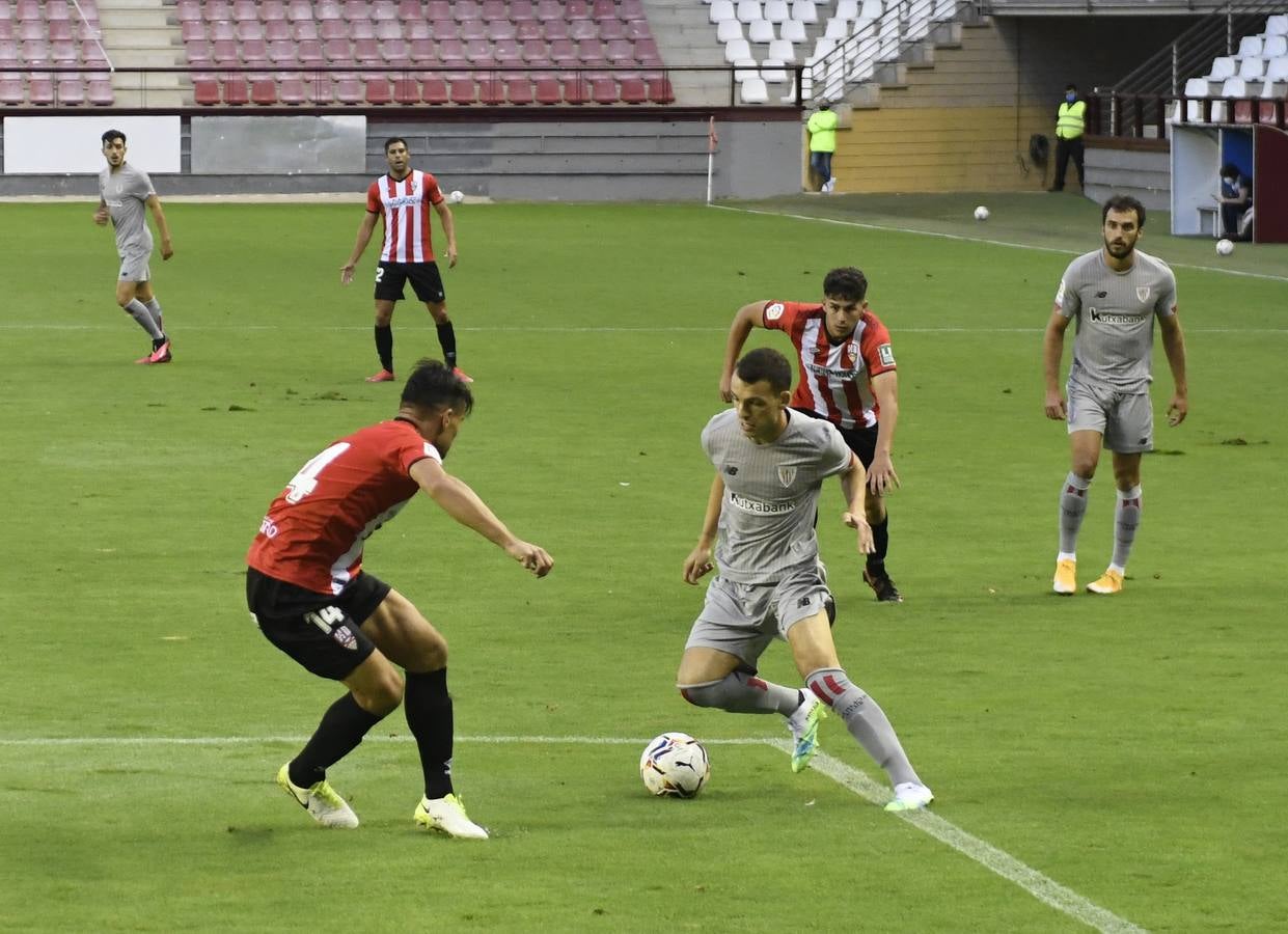 Fotos: Las mejores imágenes del partido entre el Logroñes y el Athletic