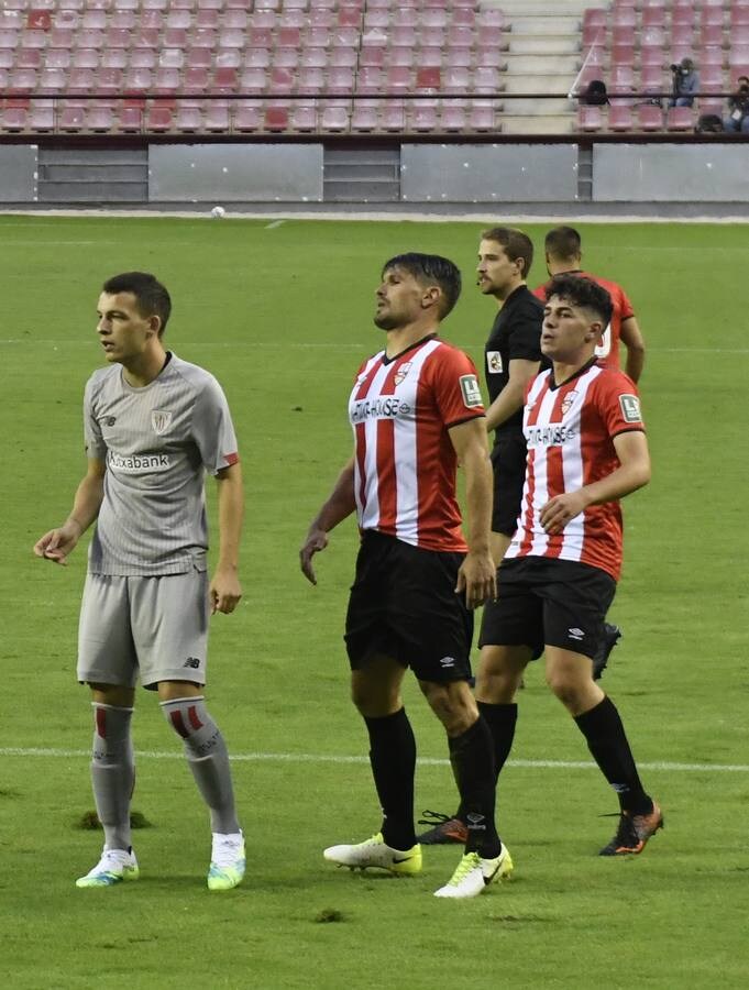 Fotos: Las mejores imágenes del partido entre el Logroñes y el Athletic
