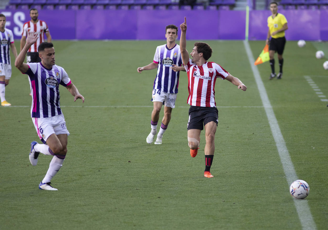 Fotos: Las imágenes de la victoria del Athletic en el Nuevo Zorrilla
