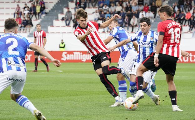 El Bilbao Athletic confía en recuperar a cinco lesionados en el parón por la Copa