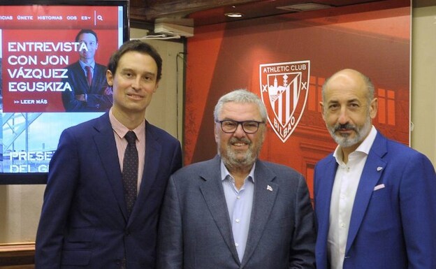 El Athletic remodela la cúpula de su Fundación y anuncia las salidas de Ercoreca y de Vázquez-Eguskiza