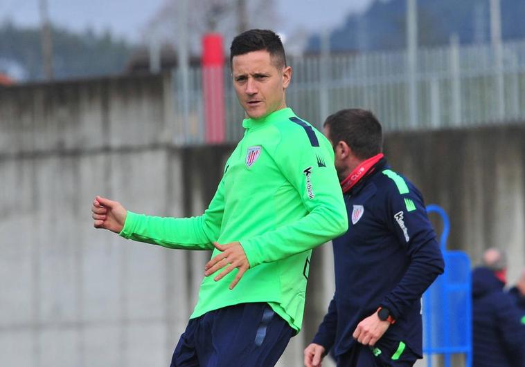 Ander Herrera empieza a entrenar con el grupo