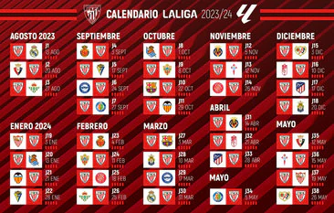 Real Mallorca  El calendario completo de la Liga 2023/2024
