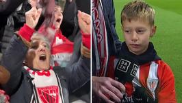Dos generaciones, un mismo sentimiento por el Athletic.