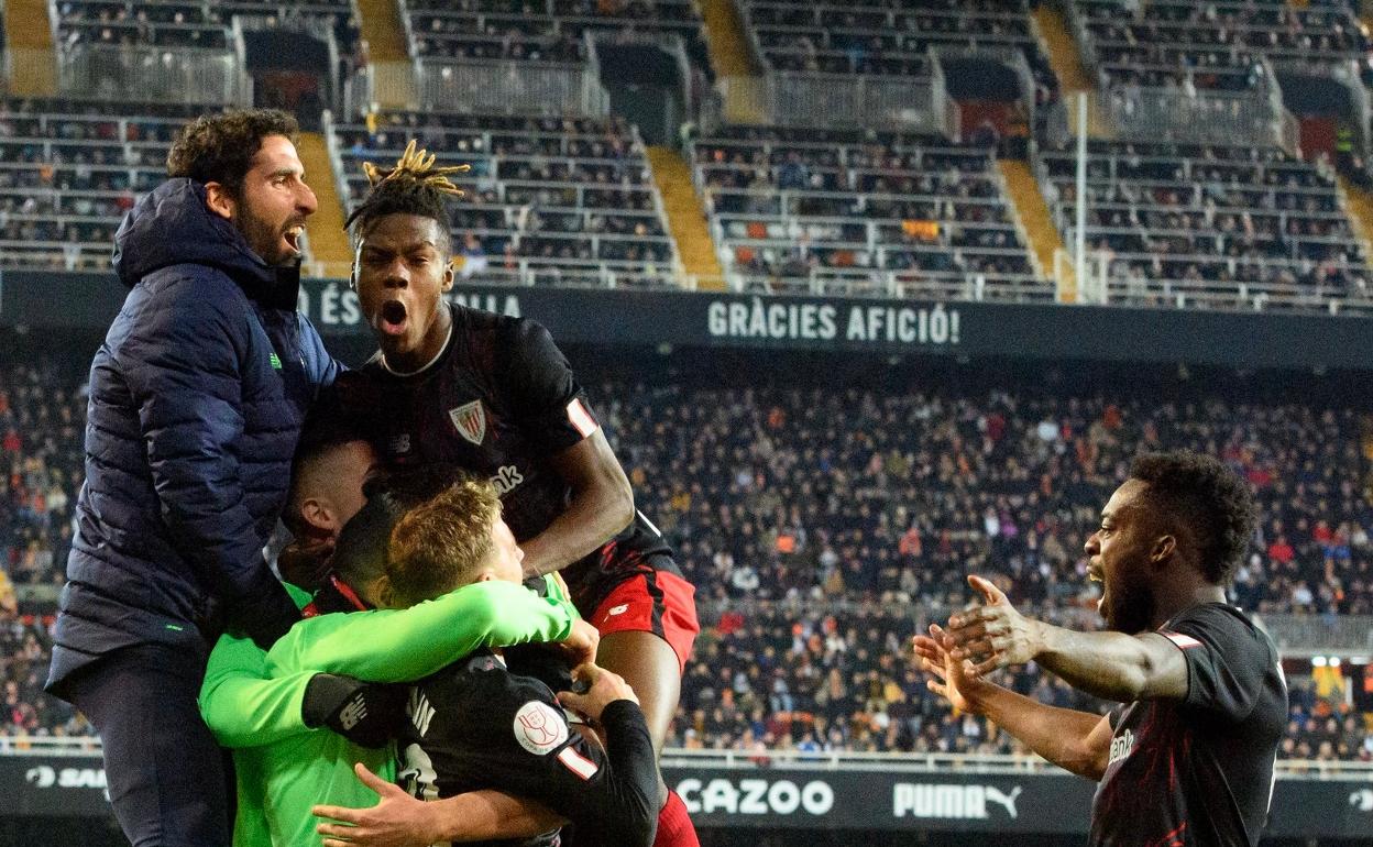 El Athletic vuelve a rugir en la Copa: iguala su mejor marca de semifinales consecutivas