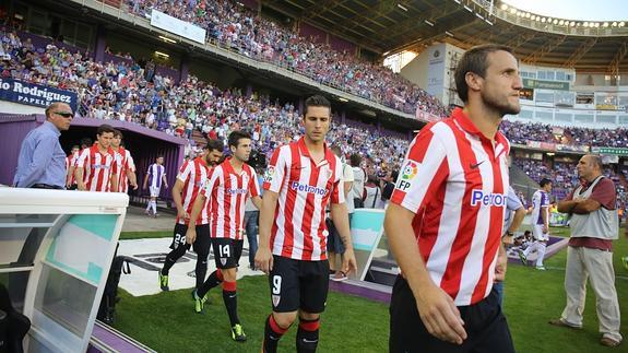 El Athletic arrancó la temporada pasada con una victoria en Valladolid.