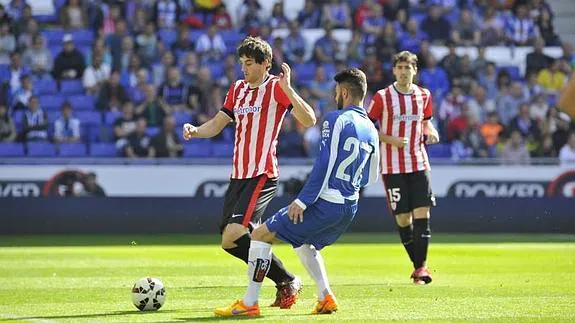 San José, en un momento del partido.