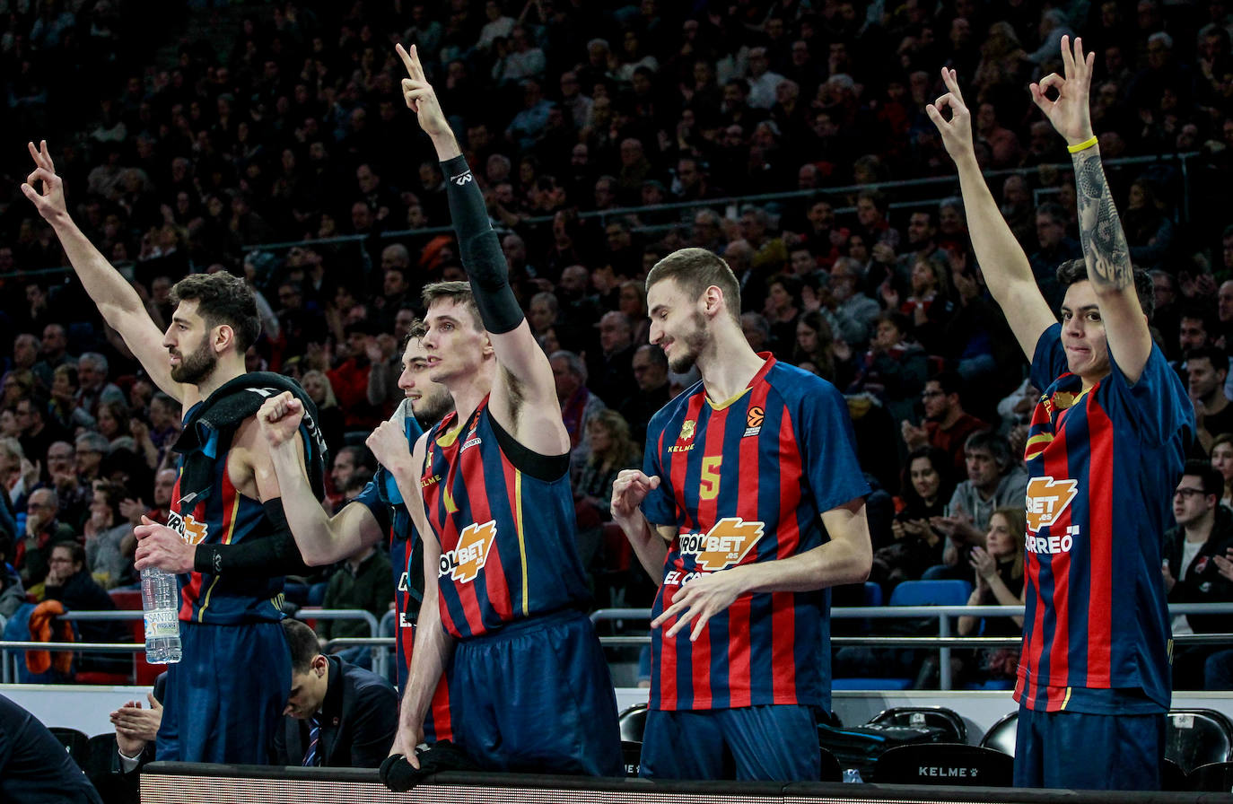 Fotos: Las mejores imágenes del Baskonia - Barcelona de Euroliga 2019