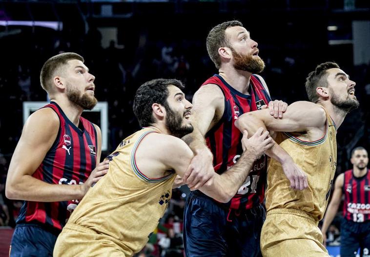 El Baskonia choca con un sólido Barça que se coloca líder