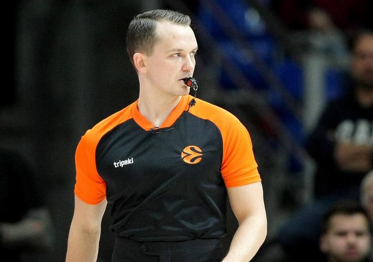 Un colegiado de Kaunas arbitrará el crucial Olympiacos-Baskonia