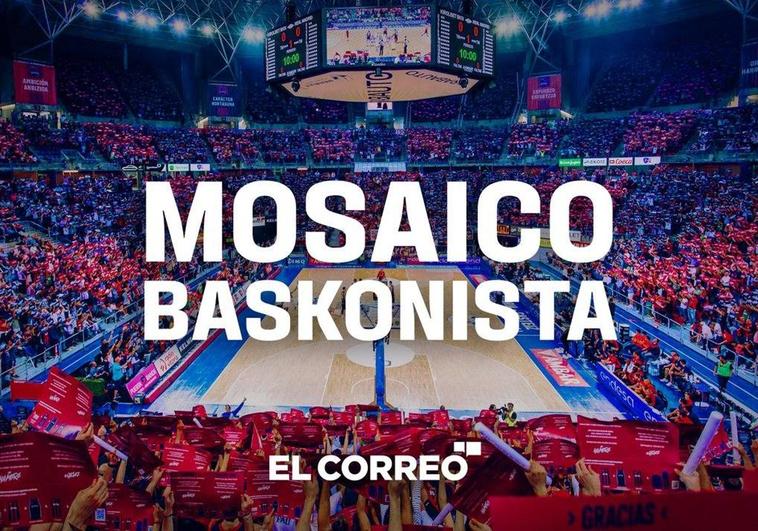 EL CORREO organiza un mosaico en el Buesa para el Baskonia-Barcelona