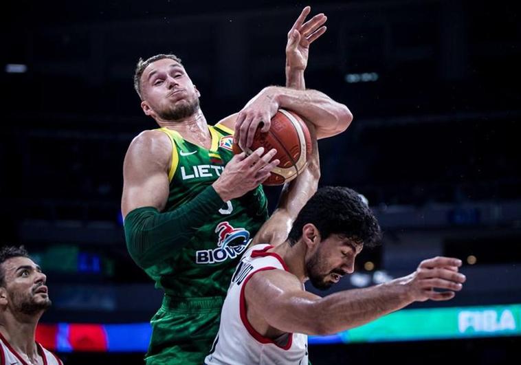 Sedekerskis, baluarte reboteador de Lituania en el Mundial