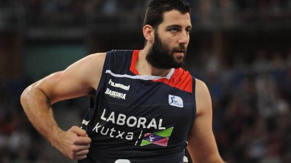 Bourousis, emblema del equipo la campaña pasada.