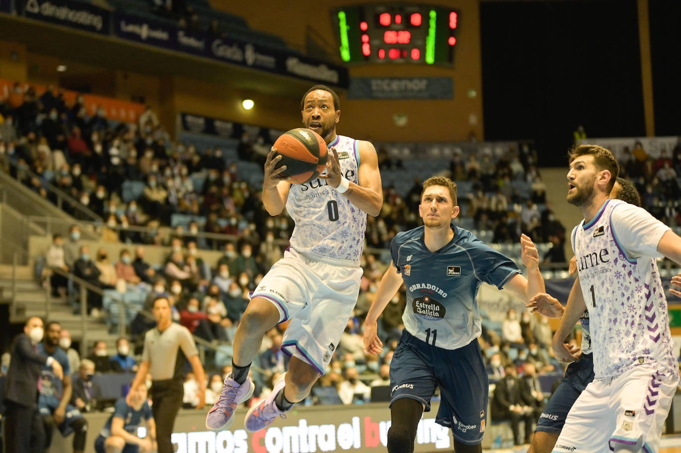 Fotos: Obradoiro-Bilbao Basket, en imágenes