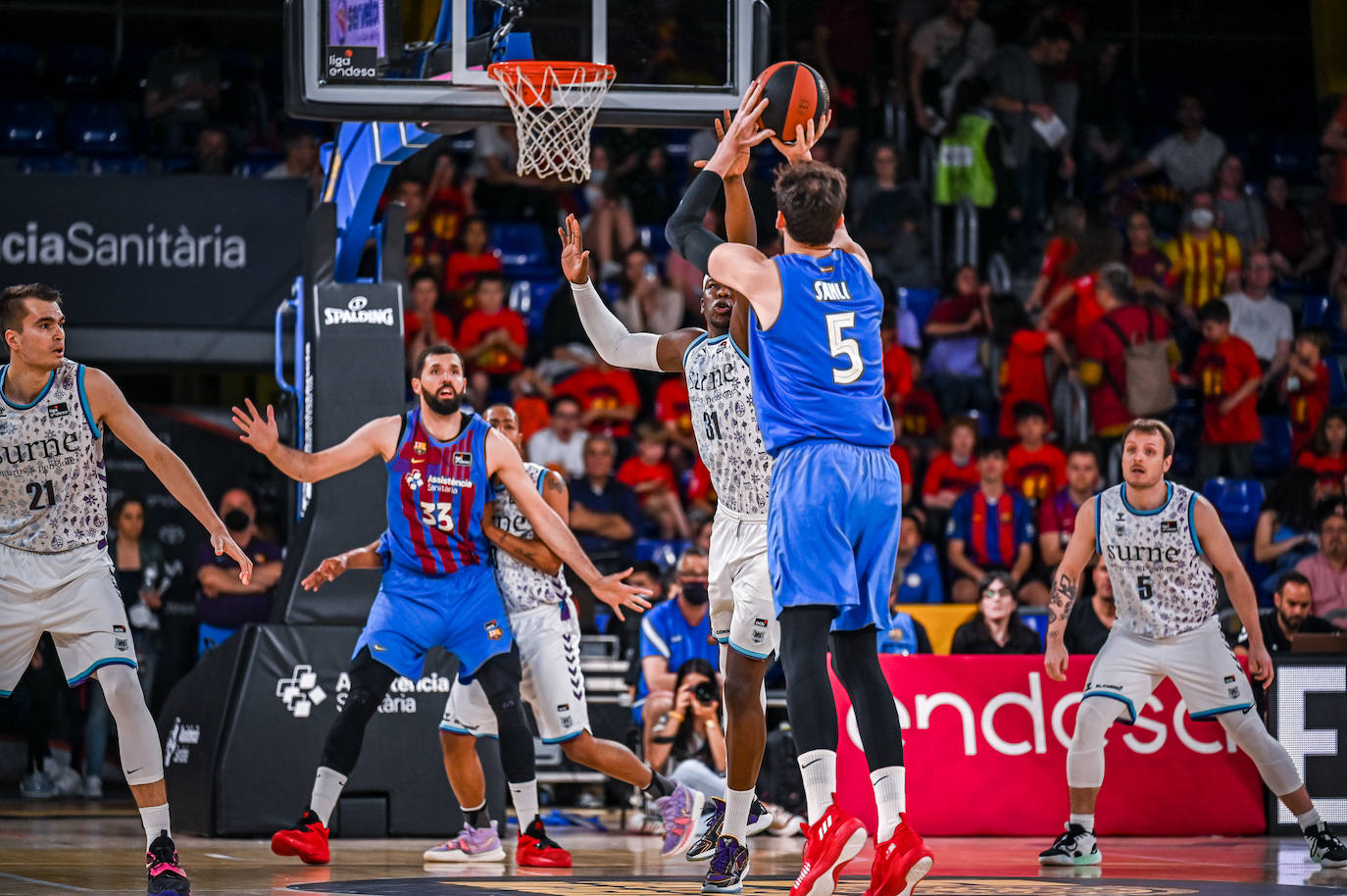 Fotos: Barcelona-Bilbao Basket, en imágenes