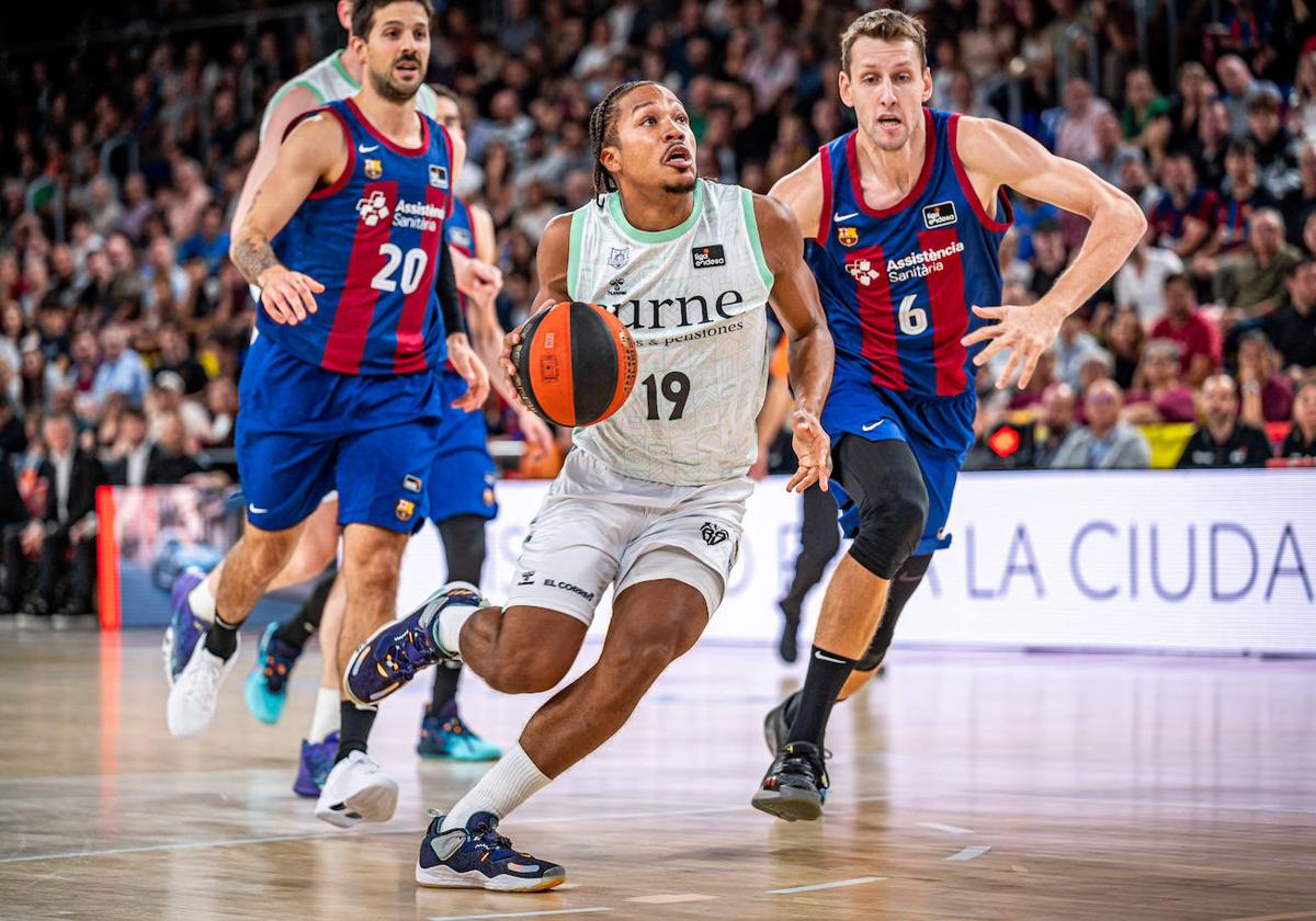 El Bilbao Basket cae ante el Barcelona en el Palau