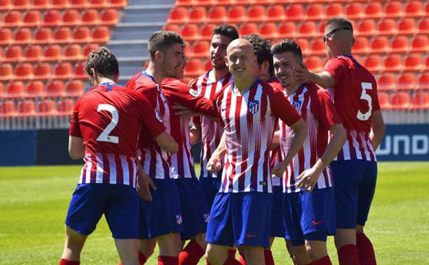 El filial colchonero aseguró su participación en la postemporada a falta de una jornada para concluir la temporada regular. 