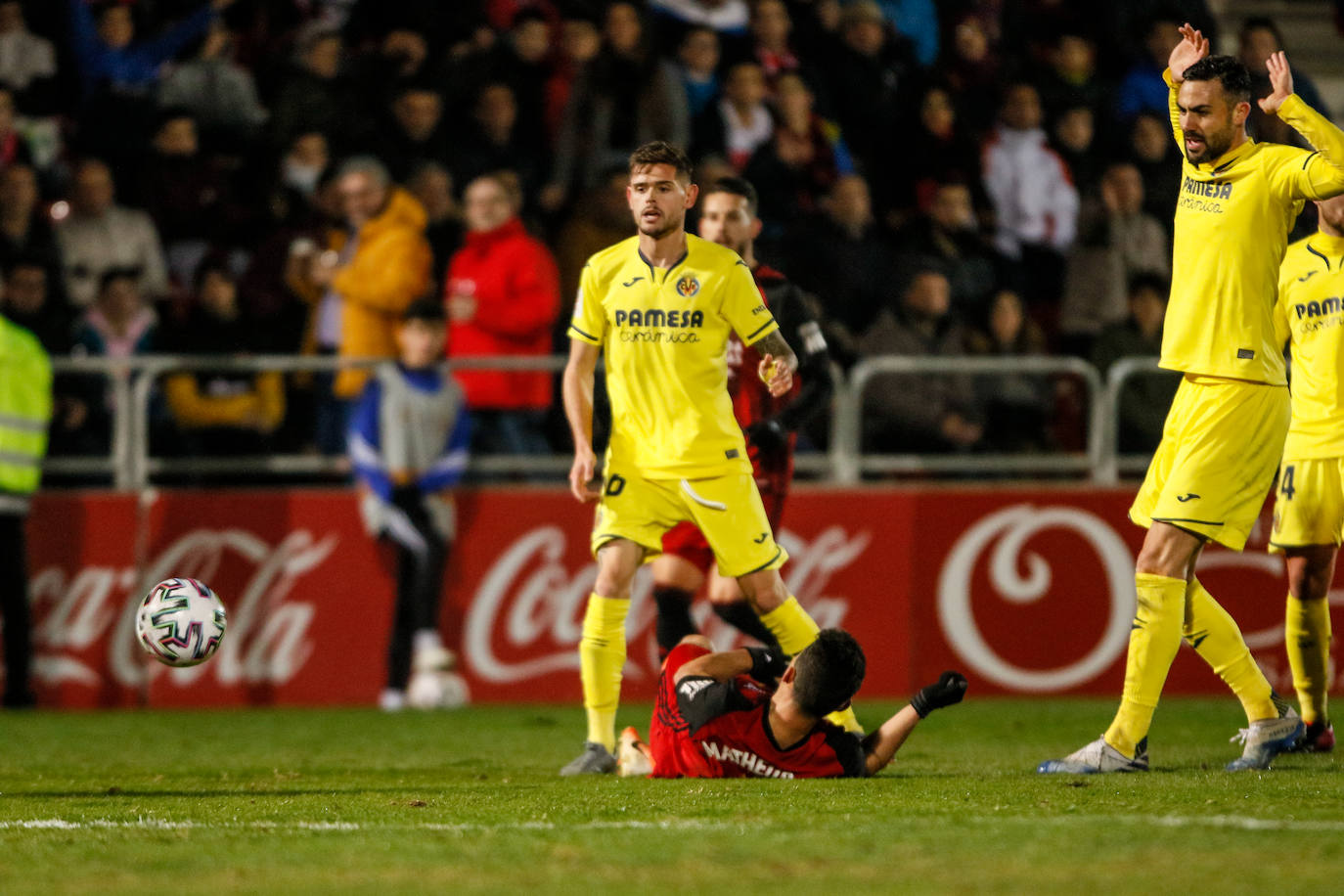 Fotos: Las mejores imágenes del Mirandés - Villarreal de la Copa del Rey
