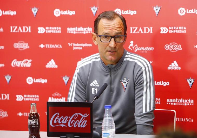 Un derbi ante el Burgos que «nos llega en un buen momento de juego y de confianza»