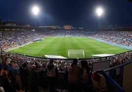 La Romareda se llenó la pasada jornada ante el Espanyol.