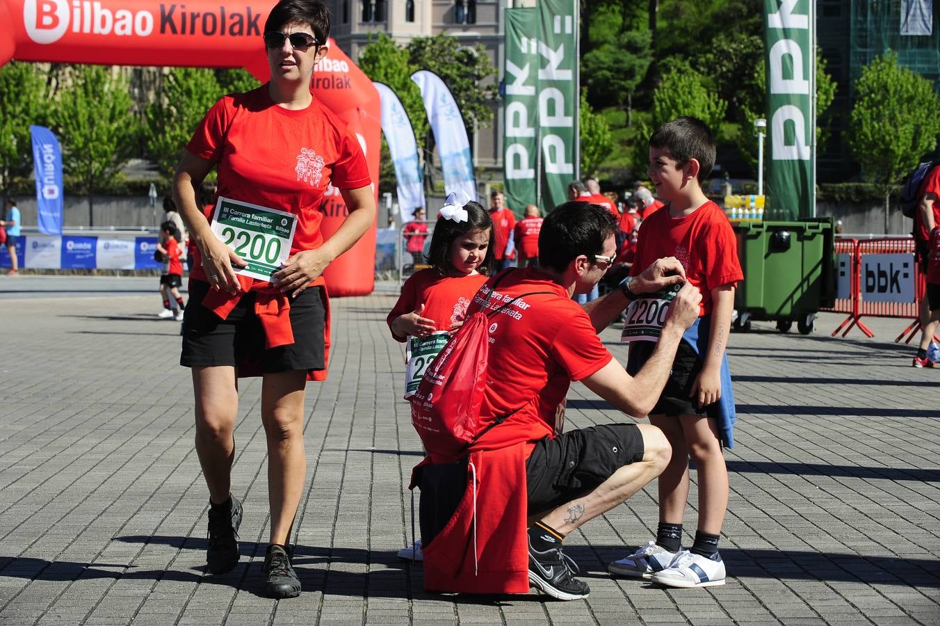 Las mejores imágenes de la III Carrera Familiar de Bilbao