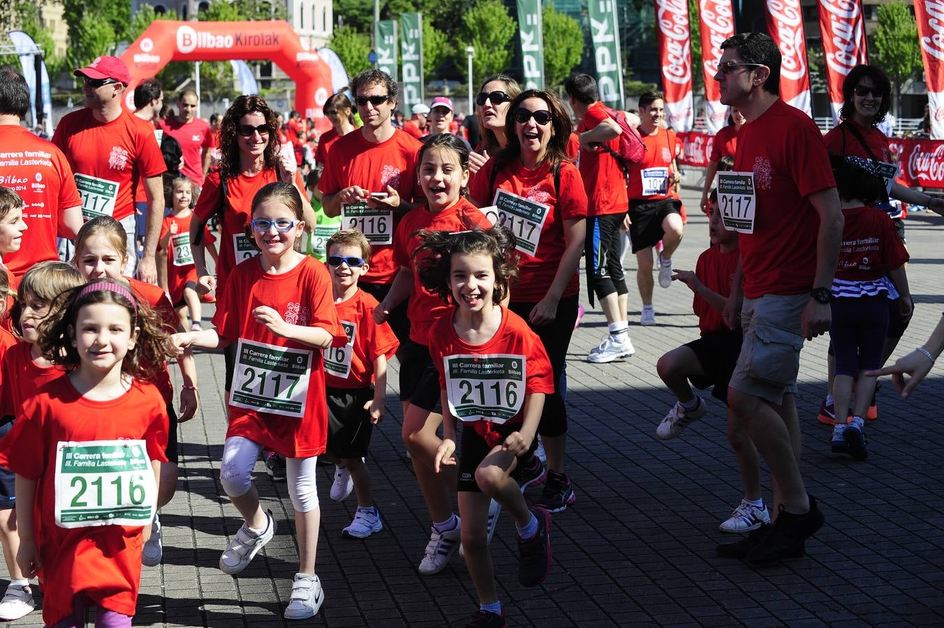 Las mejores imágenes de la III Carrera Familiar de Bilbao