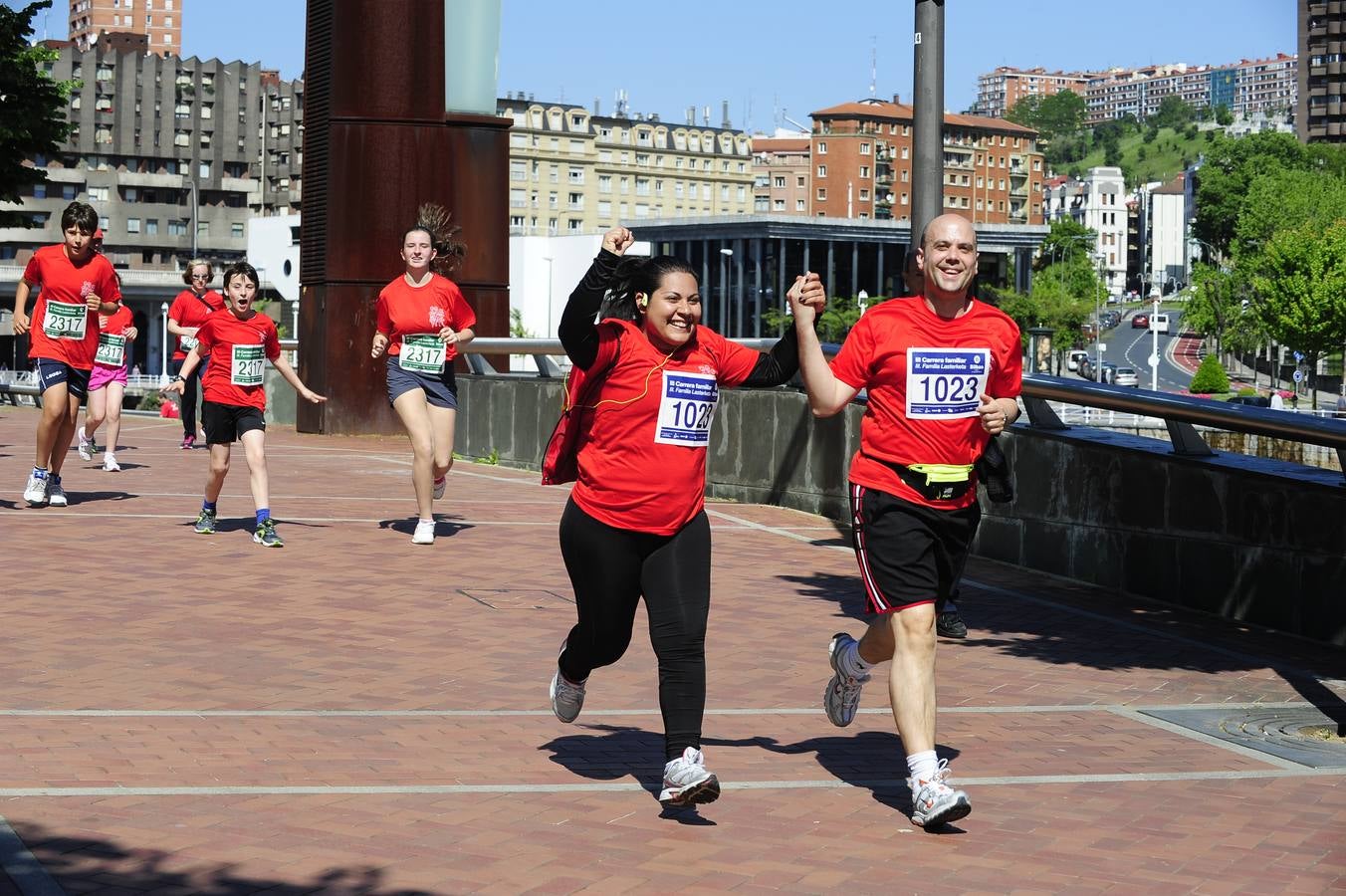 Las mejores imágenes de la III Carrera Familiar de Bilbao