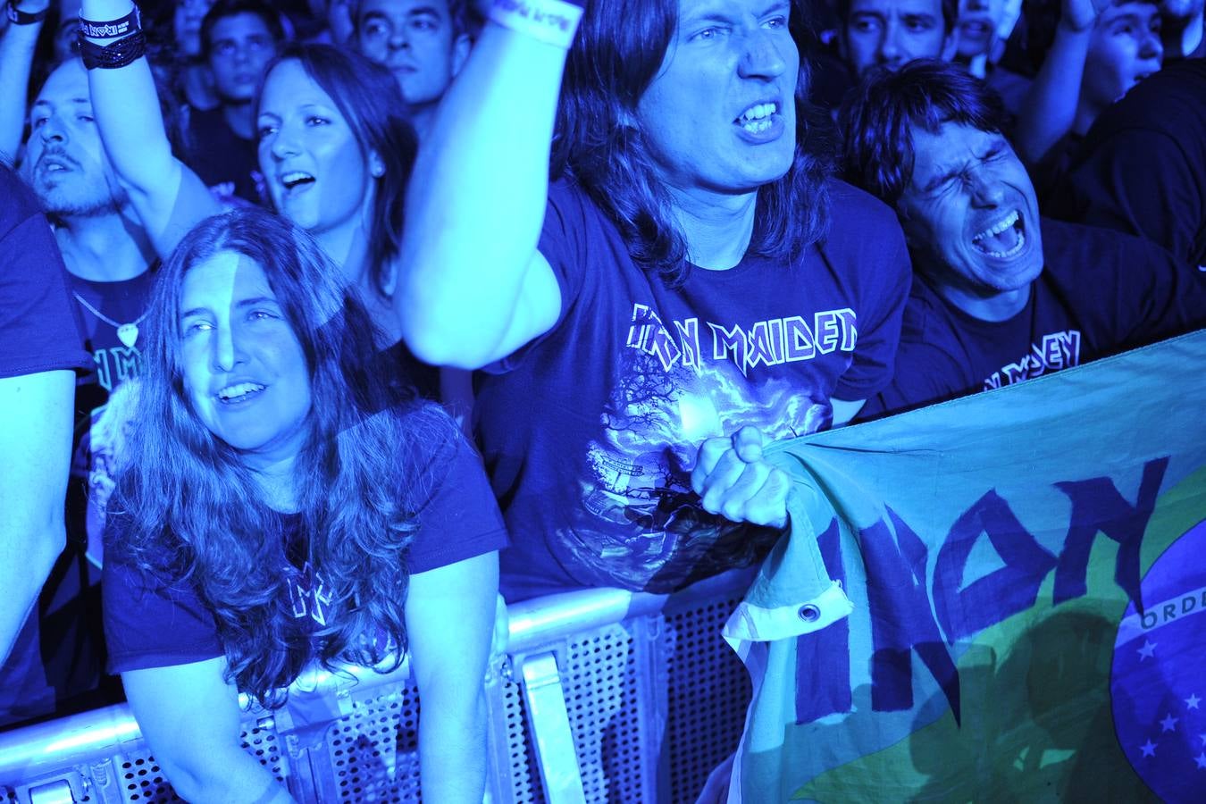 Iron Maiden levanta el graderío del Bilbao Arena