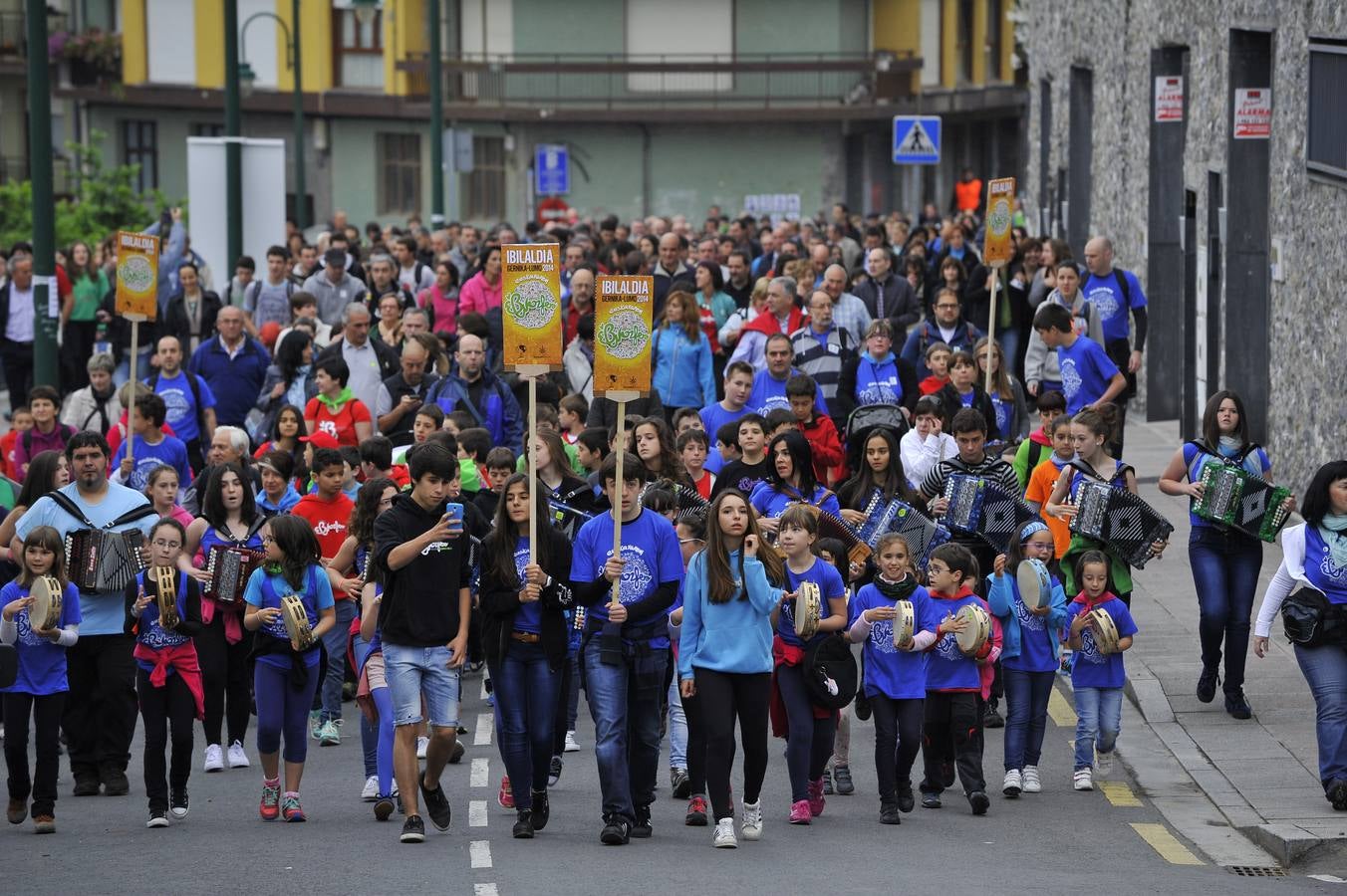 Gernika acoge el Ibilaldia 2014
