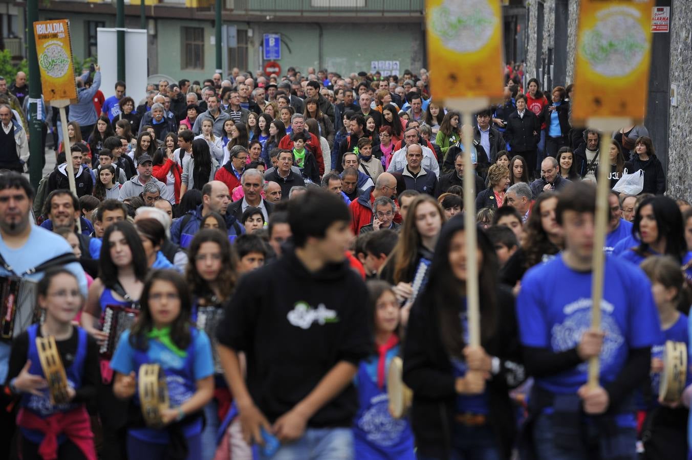 Gernika acoge el Ibilaldia 2014