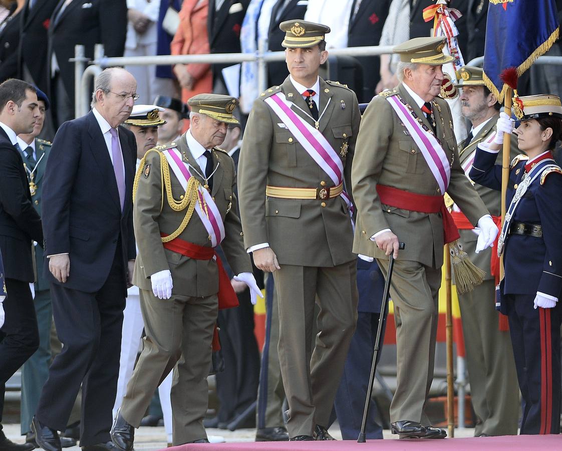 El Rey y el Príncipe coinciden en el primer acto oficial tras la abdicación