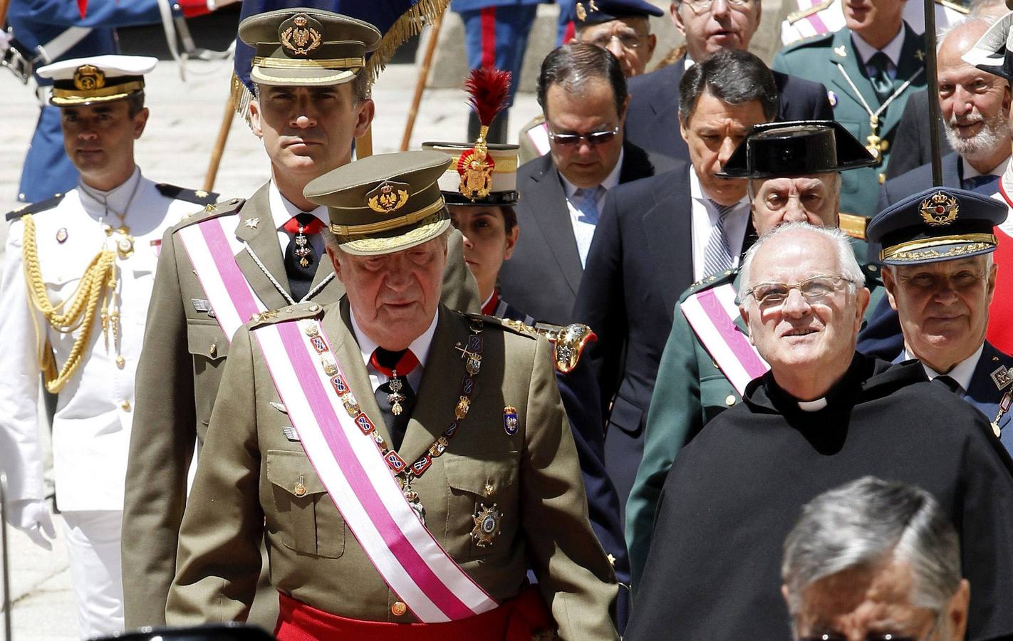 El Rey y el Príncipe coinciden en el primer acto oficial tras la abdicación