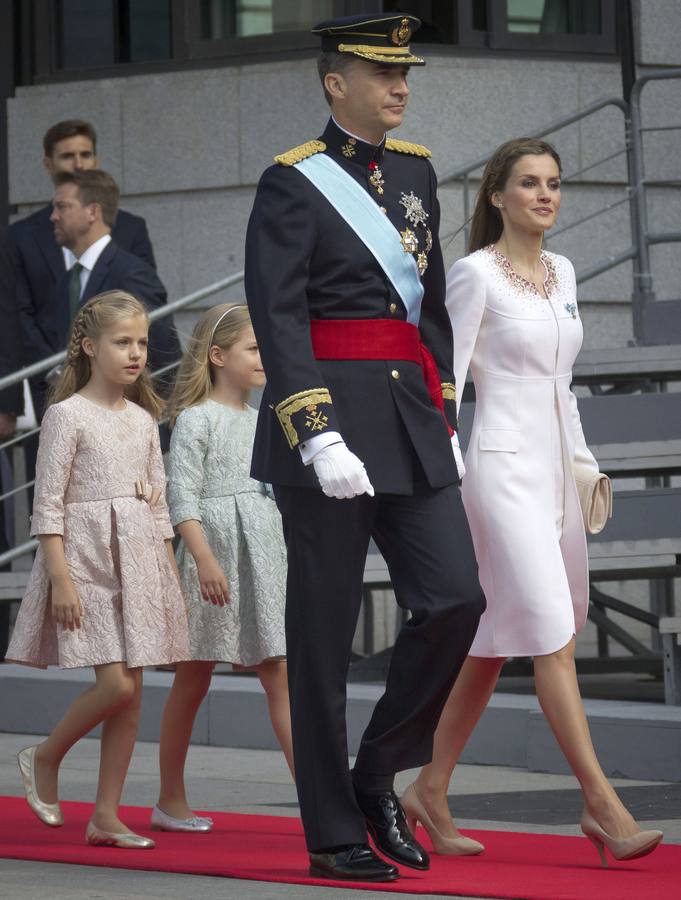 Leonor, con ocho años, la heredera más joven a un trono europeo
